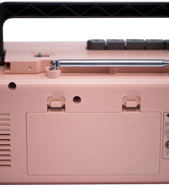 Crosley CT102A - Cassettespeler - Rosé goud & Grijs