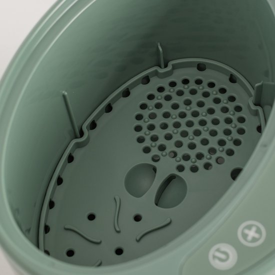 CREATE - Flessenwarmer en sterilisator met stoomkookfunctie - 2 flessen - Sage - BABY BOTTLE WARMER van CREATE — afbeelding 3