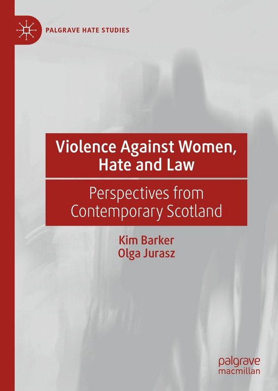 Palgrave Hate Studies - Violence Against Women, Hate and Law - cover