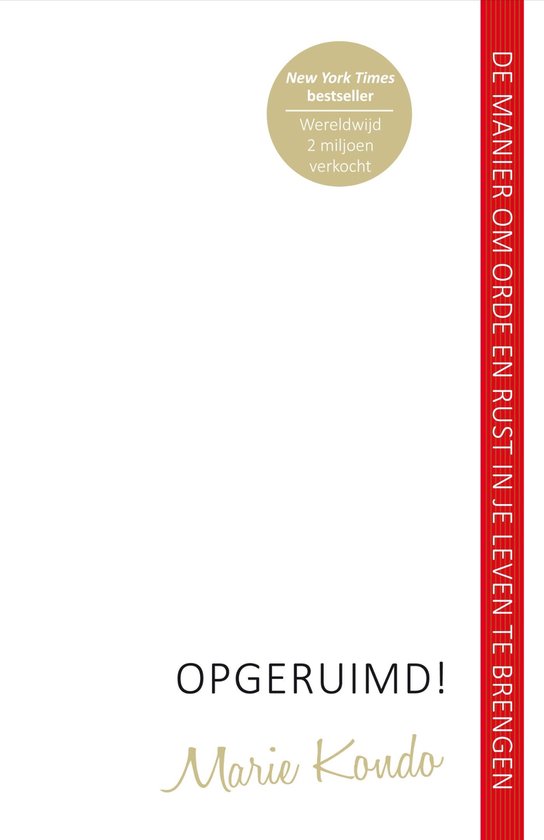 Opgeruimd! - cover