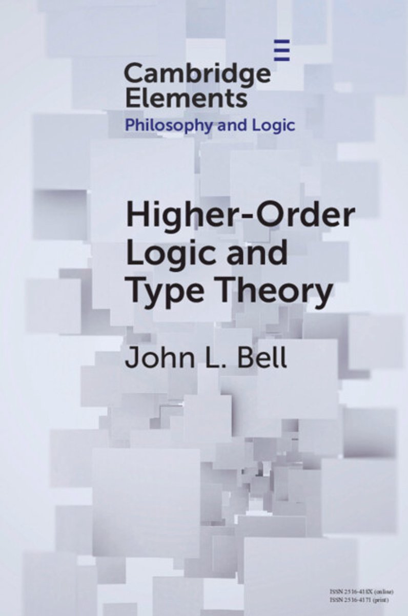 Omslag van Elements in Philosophy and Logic- Higher-Order Logic and Type Theory