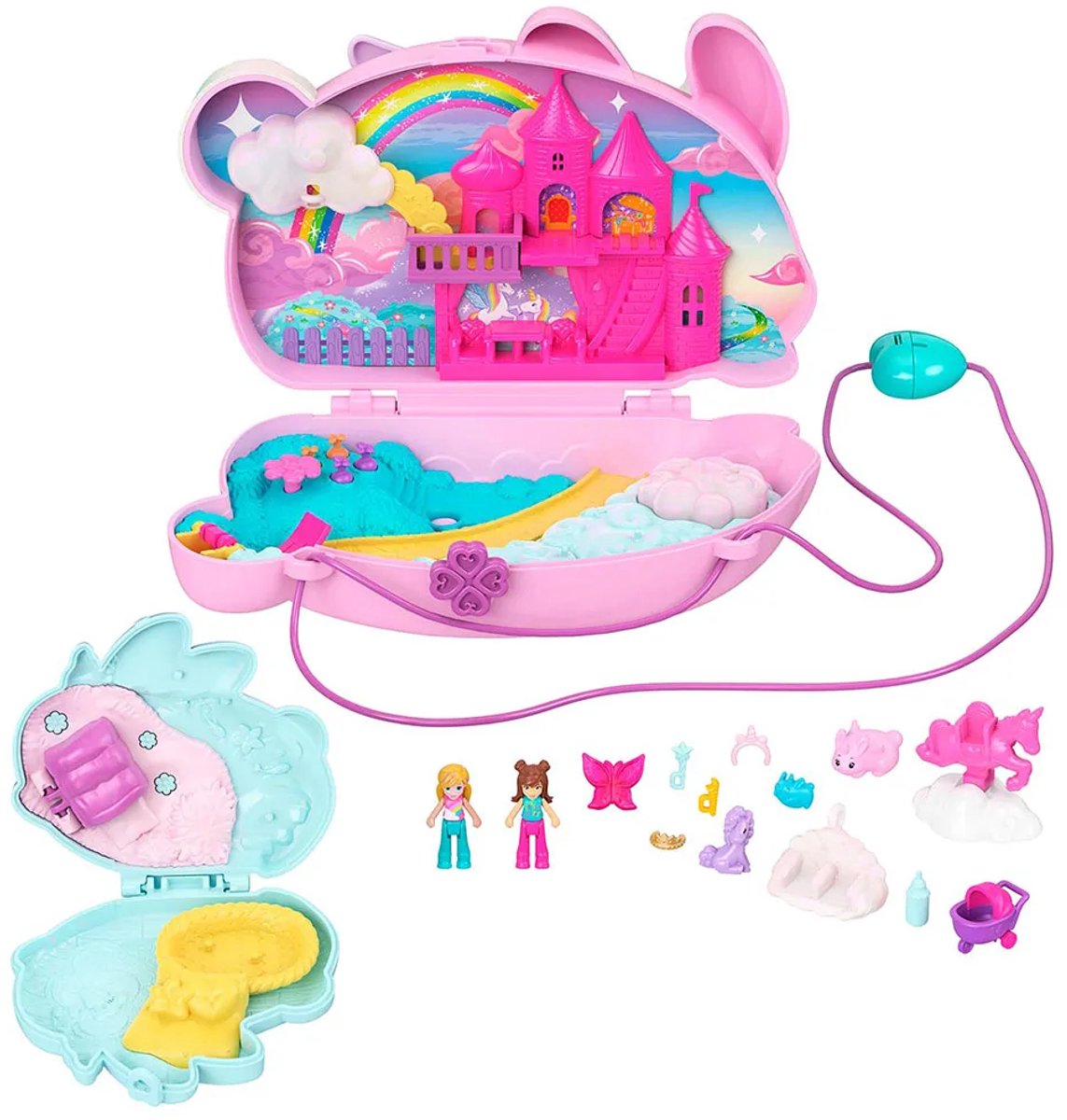 Polly Pocket 2-in-1 Konijntjesplezier - Tasje met compacte speelset — afbeelding 5