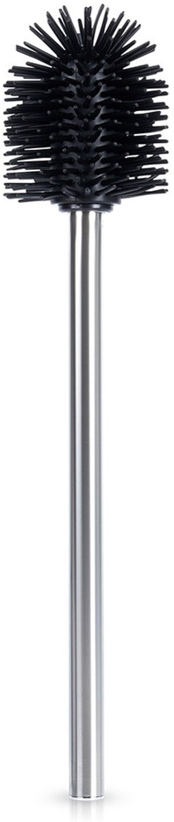 Toiletborstel Silicone Zwart Reserve 35 cm - WC Borstel - Toilet