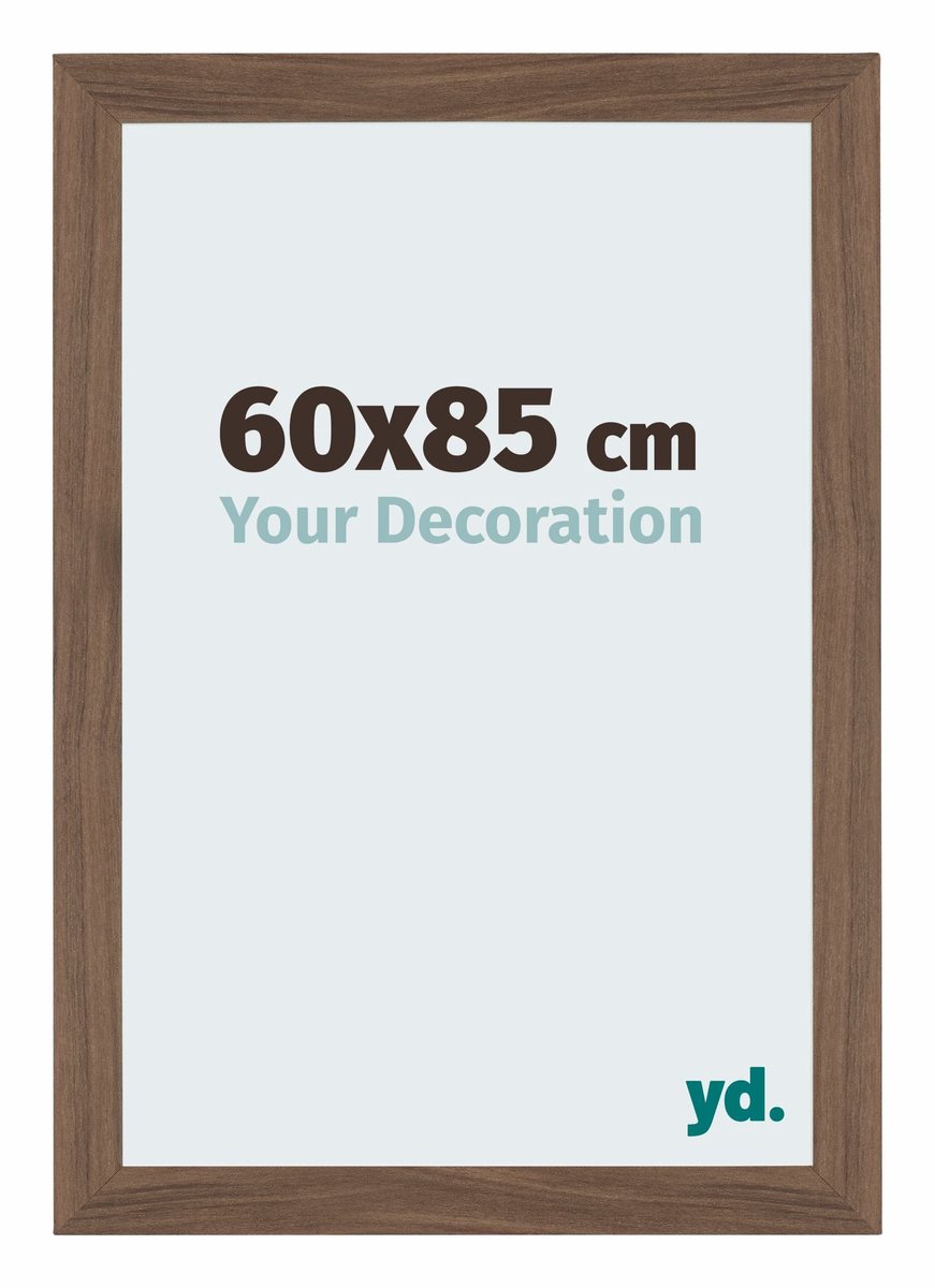 Your Decoration - Puzzellijst 60x85 cm - Walnoot Donker - Puzzellijst 1500-2000 stukjes - MDF Fotolijst - Mura