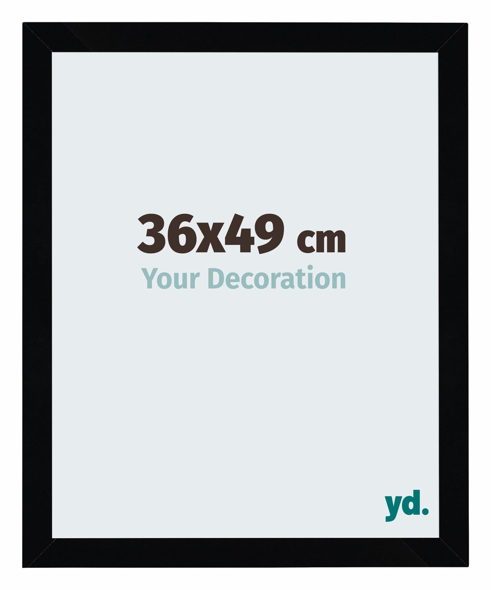 yd. Your Decoration - Fotolijst 36x49 cm - MDF - Zwart Hoogglans - Mura