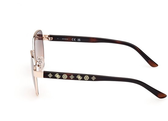 Guess Gu00102 Gepolariseerde Zonnebril Voor Dames Zwart Vrouw van Guess — afbeelding 4