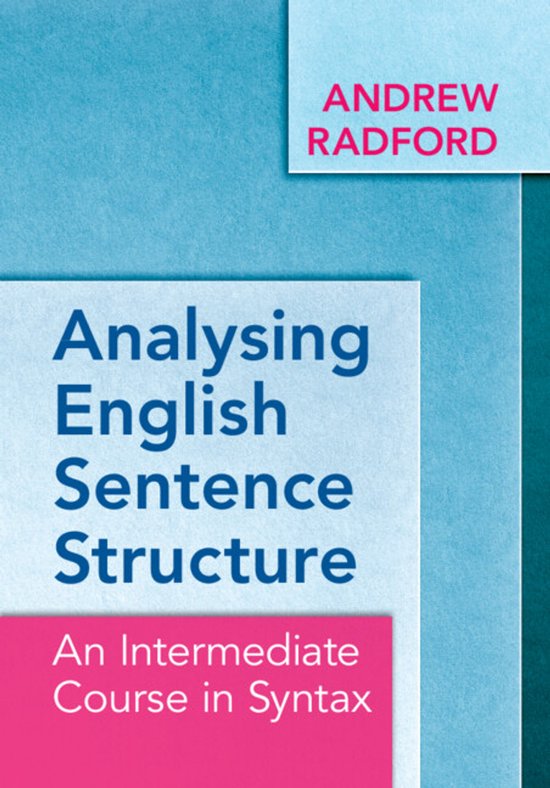 Analysing English Sentence Structure - cover