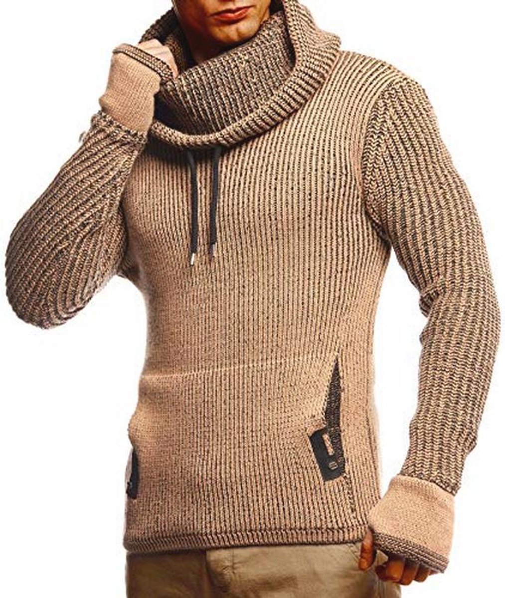Trendy Gebreide Heren Trui voor Modebewuste Mannen