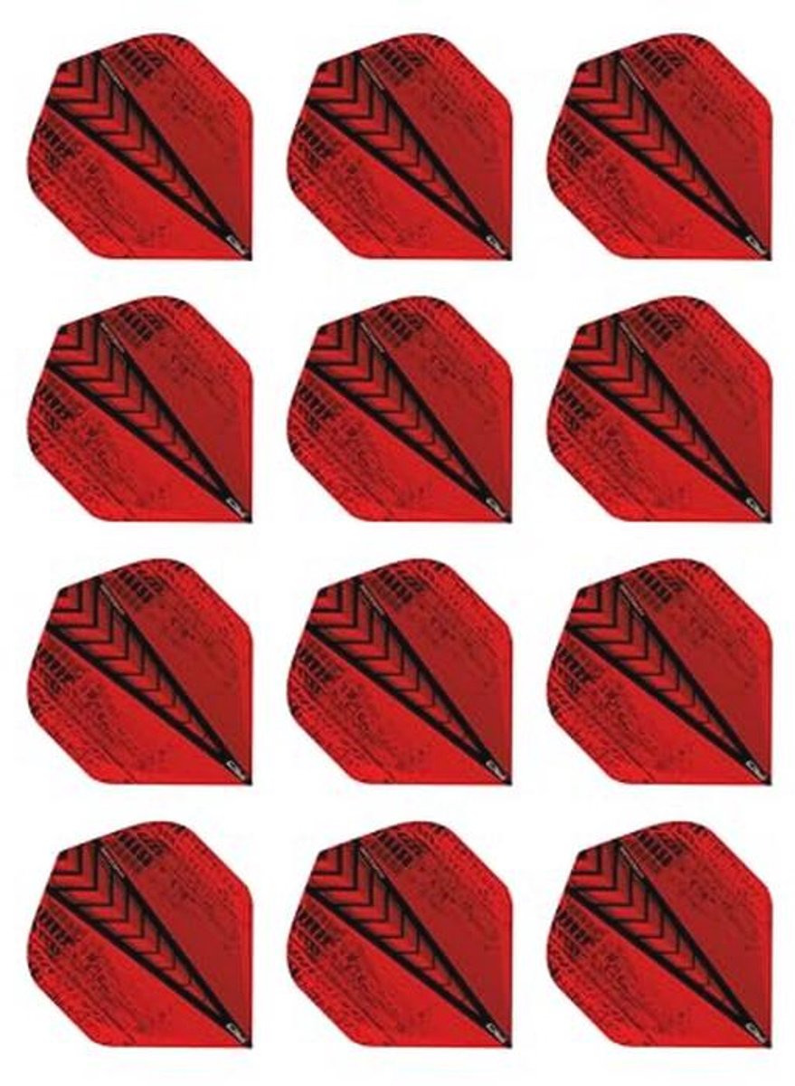 Extra Dikke Standaard Dart Flights - 12 Stuks in 4 Sets