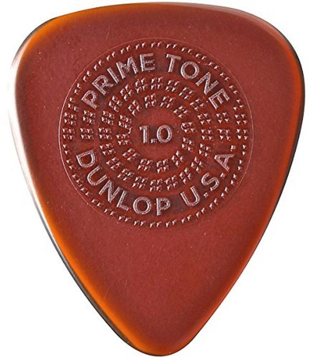 Standaard 1.0mm Gebeeldhouwde Plectra met Grip - 3 Pack