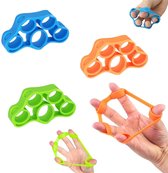 Fingertrainer Handtrainer, 6 Pcs Finger Training Silikon Hand Training, Hand Trainer für
