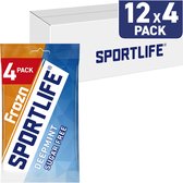 Sportlife Kauwgom frozn deep - extreem frisse suikervrije kauwgom - 12x(4x18g)
