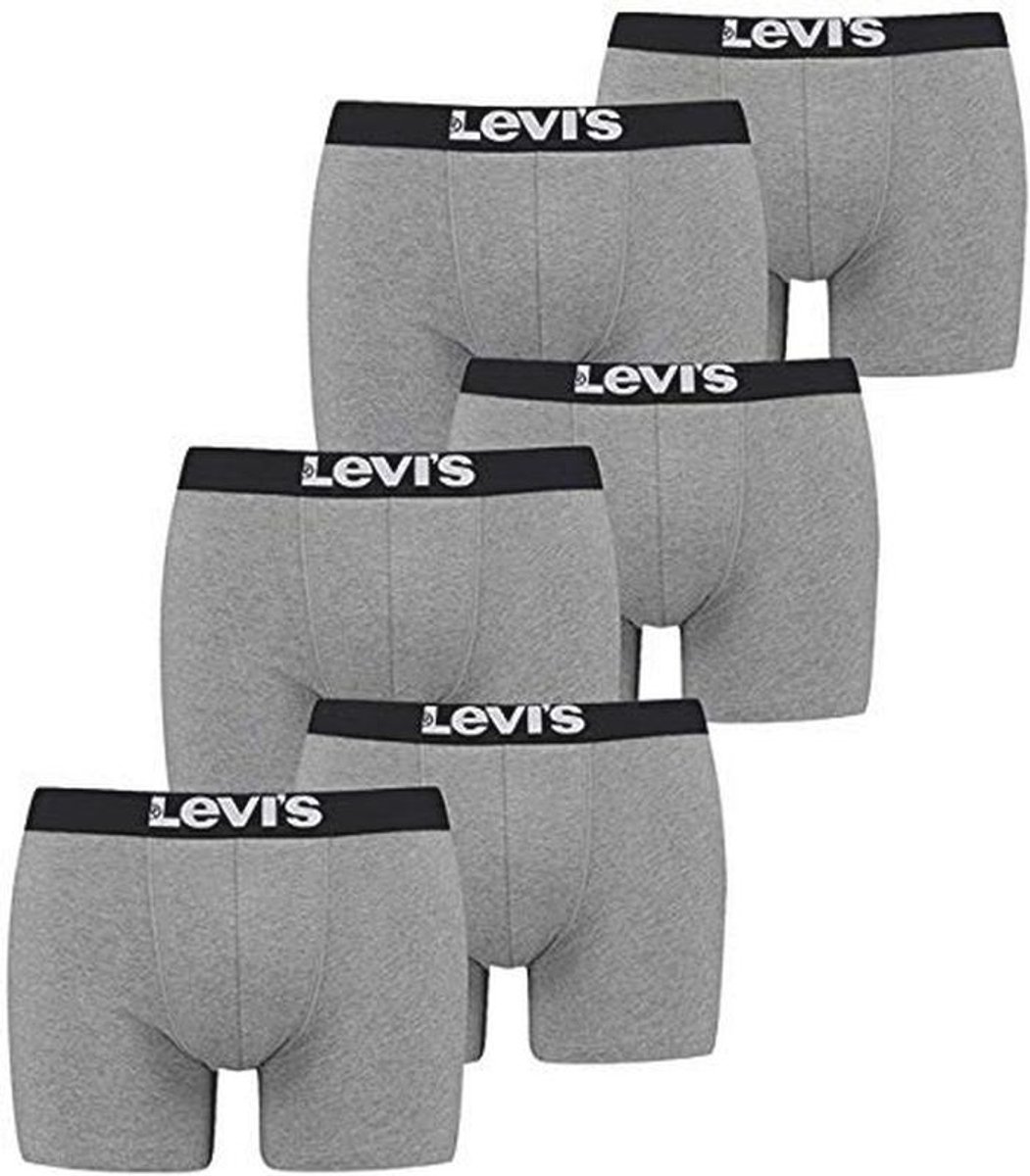 Heren Boxer Shorts - Grijze Onderwear Set van 6
