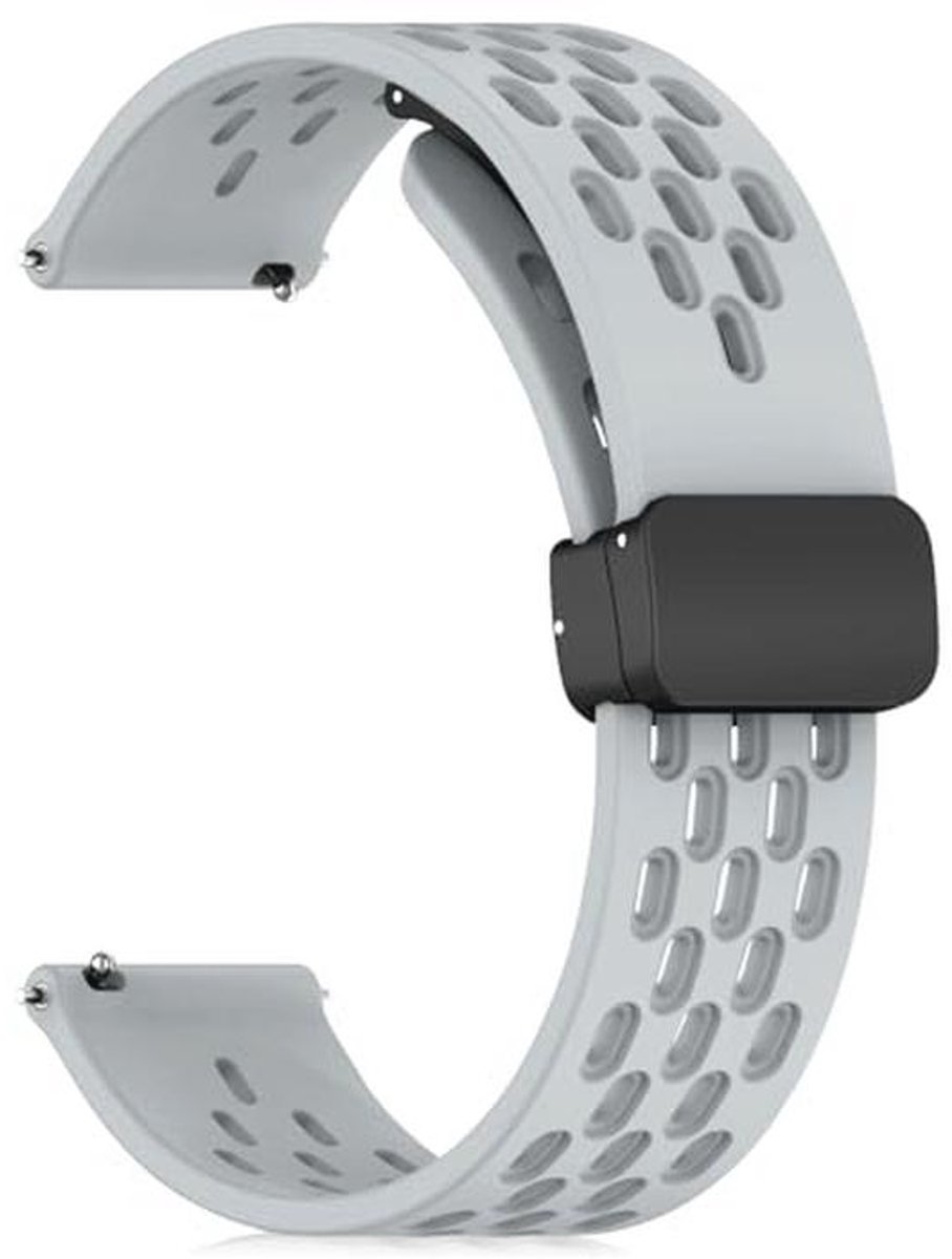 Siliconen Armband voor 20 mm en 22 mm - Waterdicht en Sportief