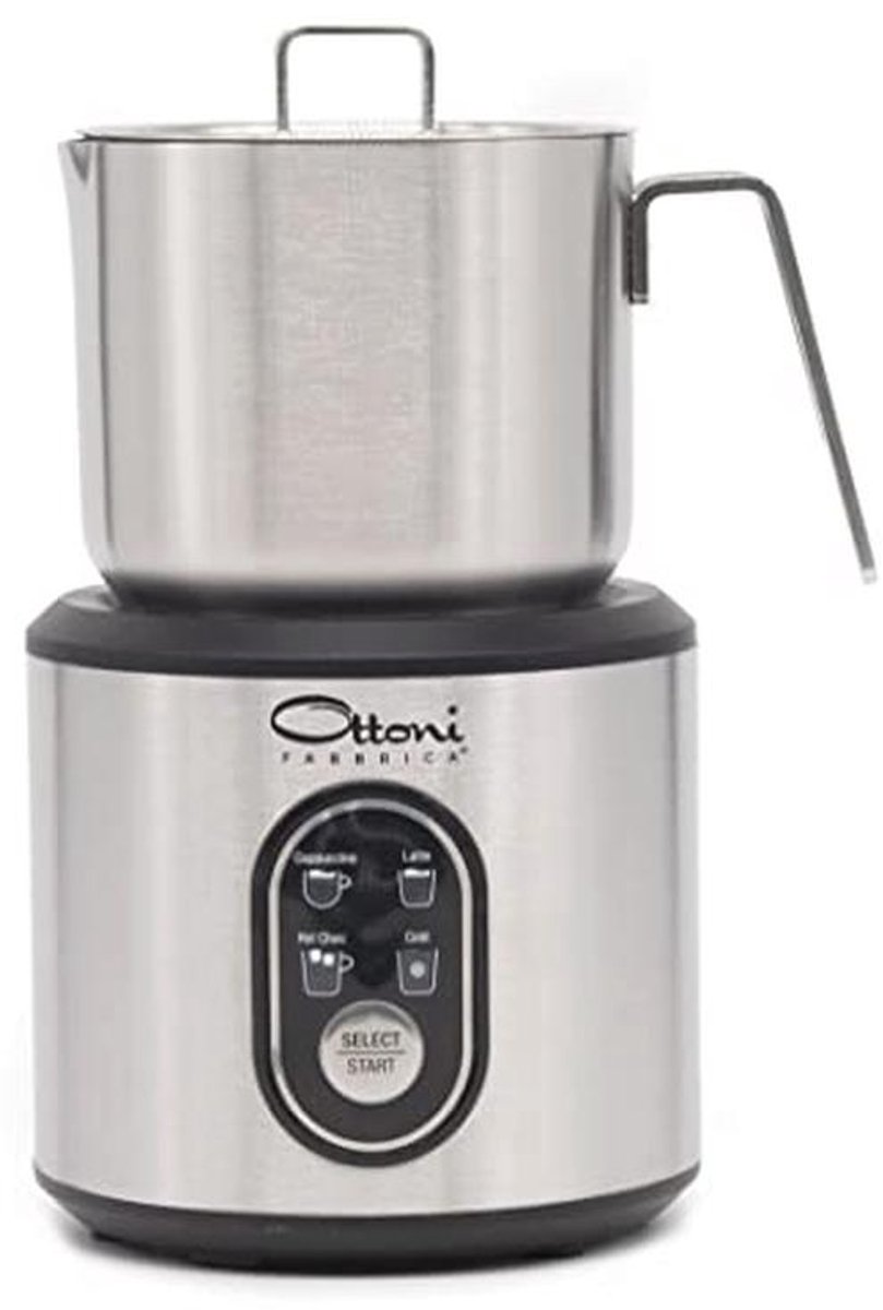 Roestvrijstalen melkopschuimer 350 ml voor perfect melkschuim
