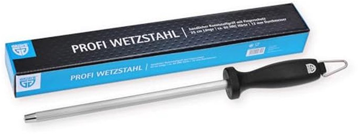 Professionele Slijpstaal 25 cm, hardheid 59 HRC voor optimale snijprestaties