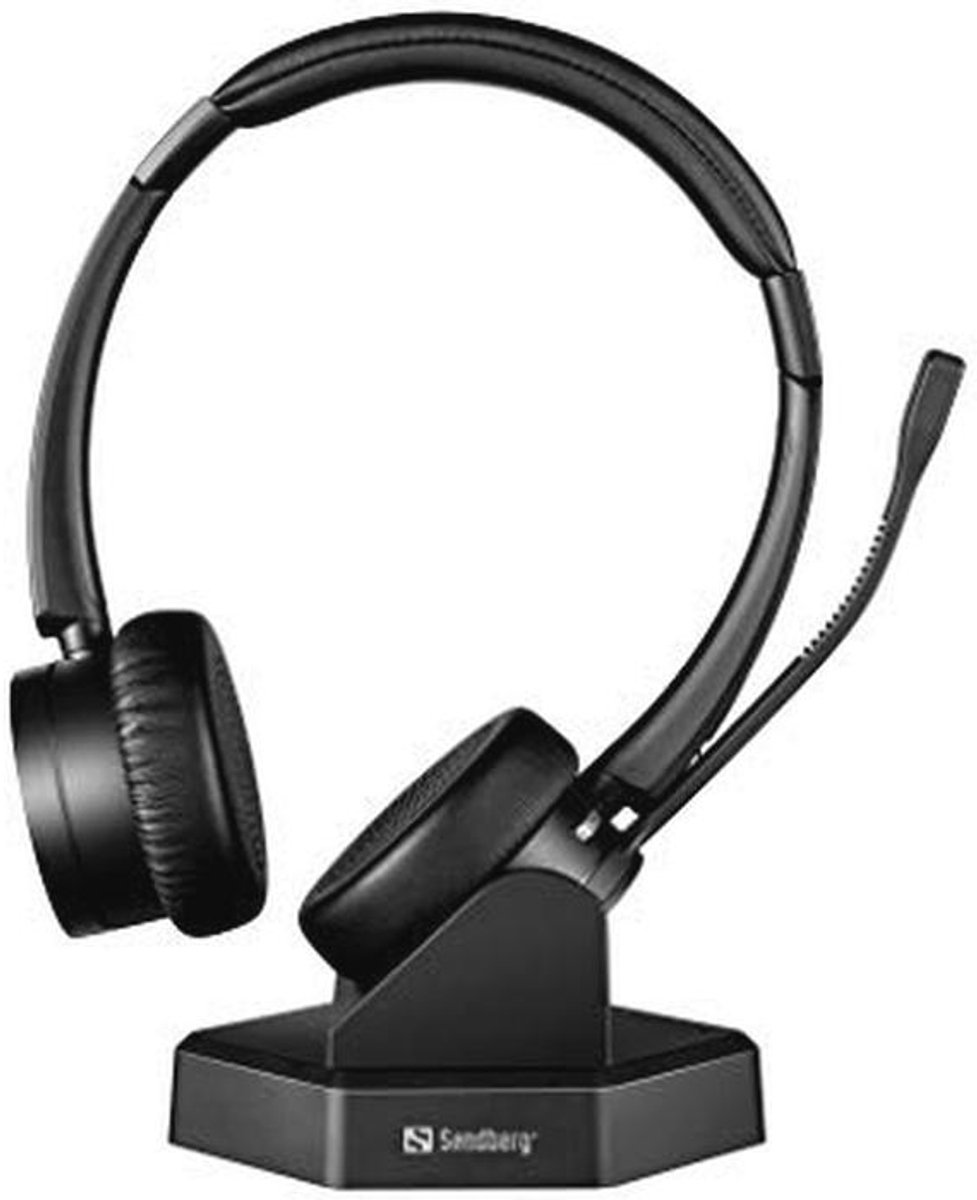 Bluetooth Office Headset Pro+ - Draadloze Bureaunooi met Ruisonderbreking voor Kantoor- en Thuisgebruik