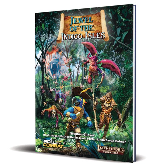 Battlezoo Jewel of the Indigo Isles (Pathfinder 2e) - cover