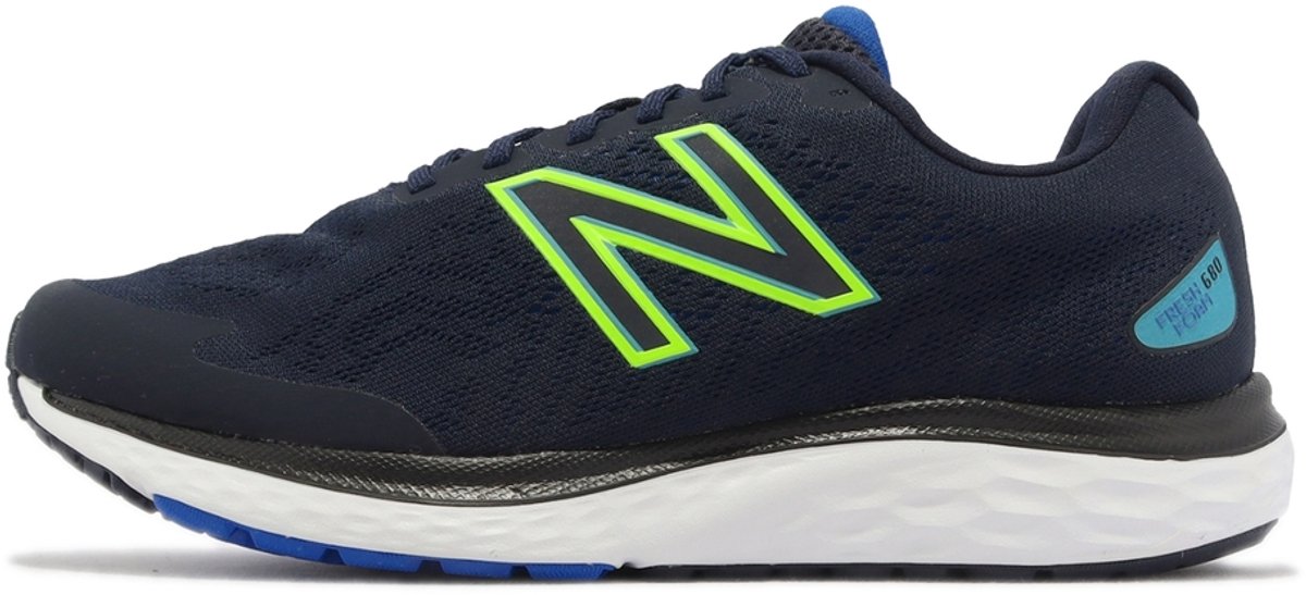 New Balance Fresh Foam 680v7 Low – Donkerblauw Sportschoenen Unisex Doos Zonder Deksel