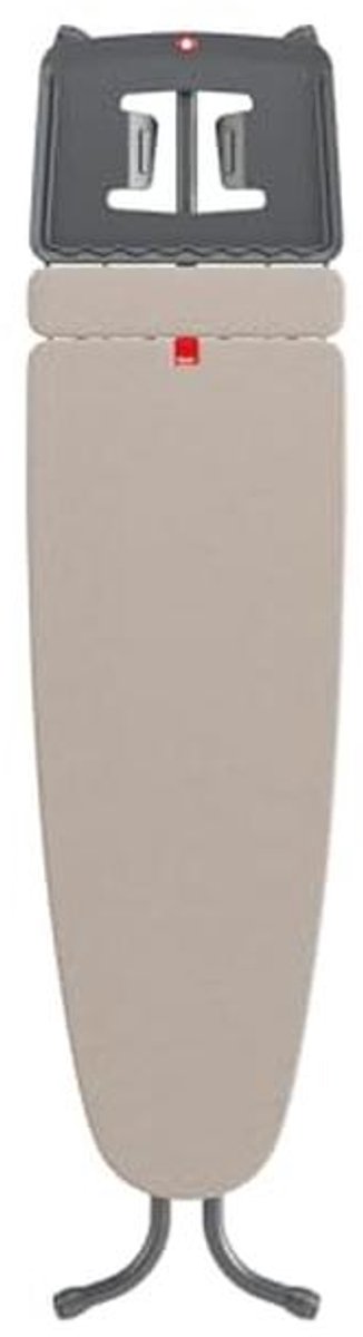 Strijktafel met Plancha Mangas - Grijs en Beige, 41 x 120.5 cm