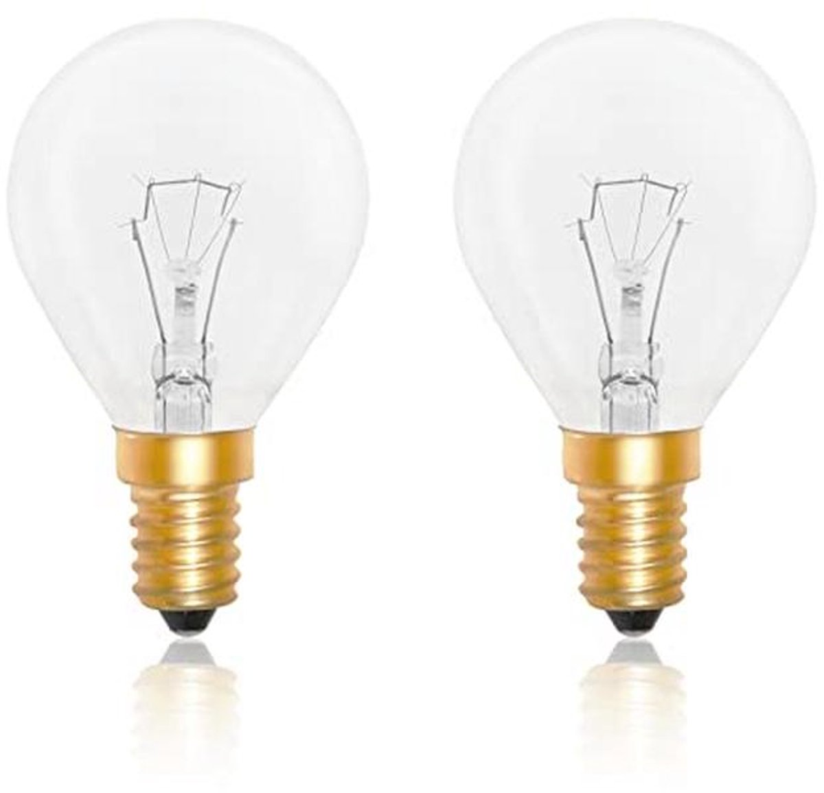 Dimbare Ovenlamp G45 E14 - 2700K Warmwit - Hittebestendig tot 300 °C - 410 Lumen - 2 Stuks