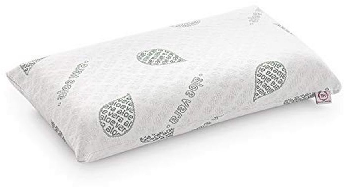 Ergonomisch Memory Foam Hoofdkussen 70 x 36 x 12 cm - Ademend Neksteunkussen met Aloë Vera Hoes - Anti-allergisch en OEKO-TEX® Gecertificeerd