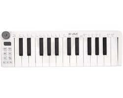 Mini MIDI Toetsenbord met Draadloze Verbinding - Ideaal voor Beatmakers en Muzikanten