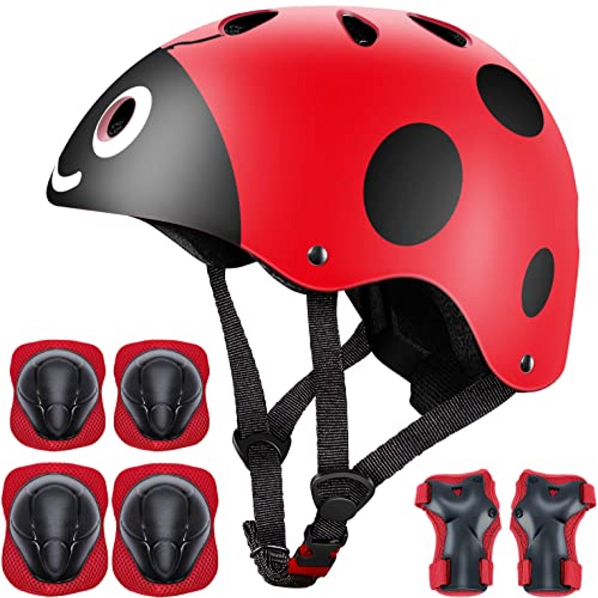 Beschermende Uitrusting Set voor Kinderen - Fietshelm en Veiligheidspads voor Activiteiten
