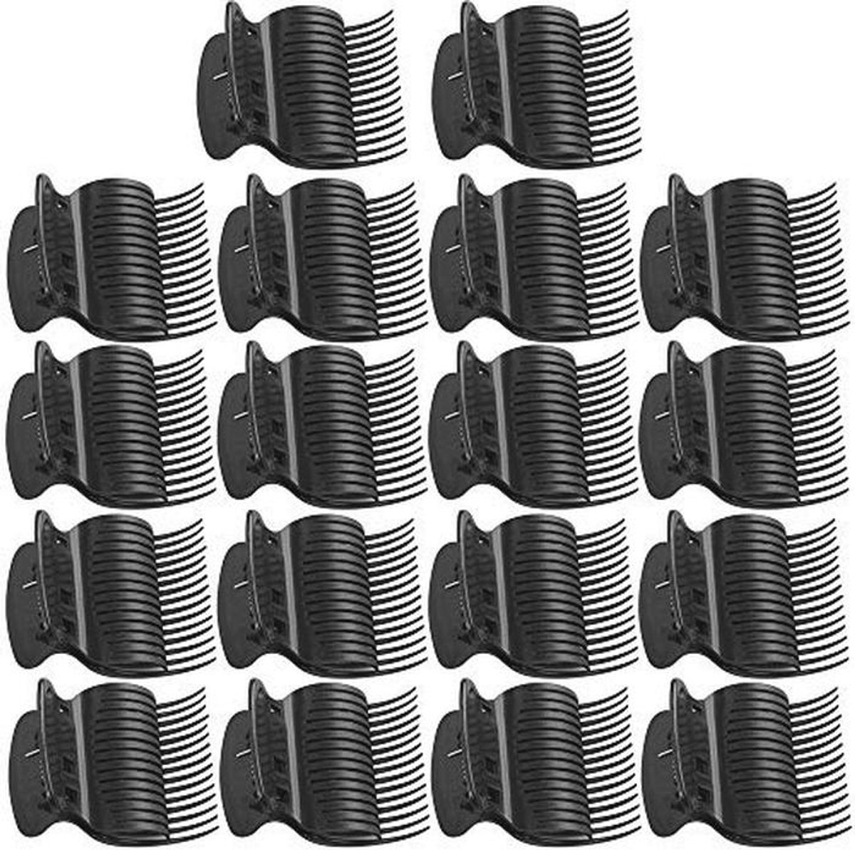 18 Stuks Warme Rolclips voor Haarstyling - Vervangingen voor Krulspelden