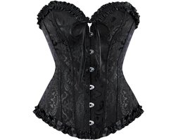 Pirate Corset Shapewear voor Dames - Sexy Lace-up Bustiers, Beschikbaar in Maten XS tot 6XL