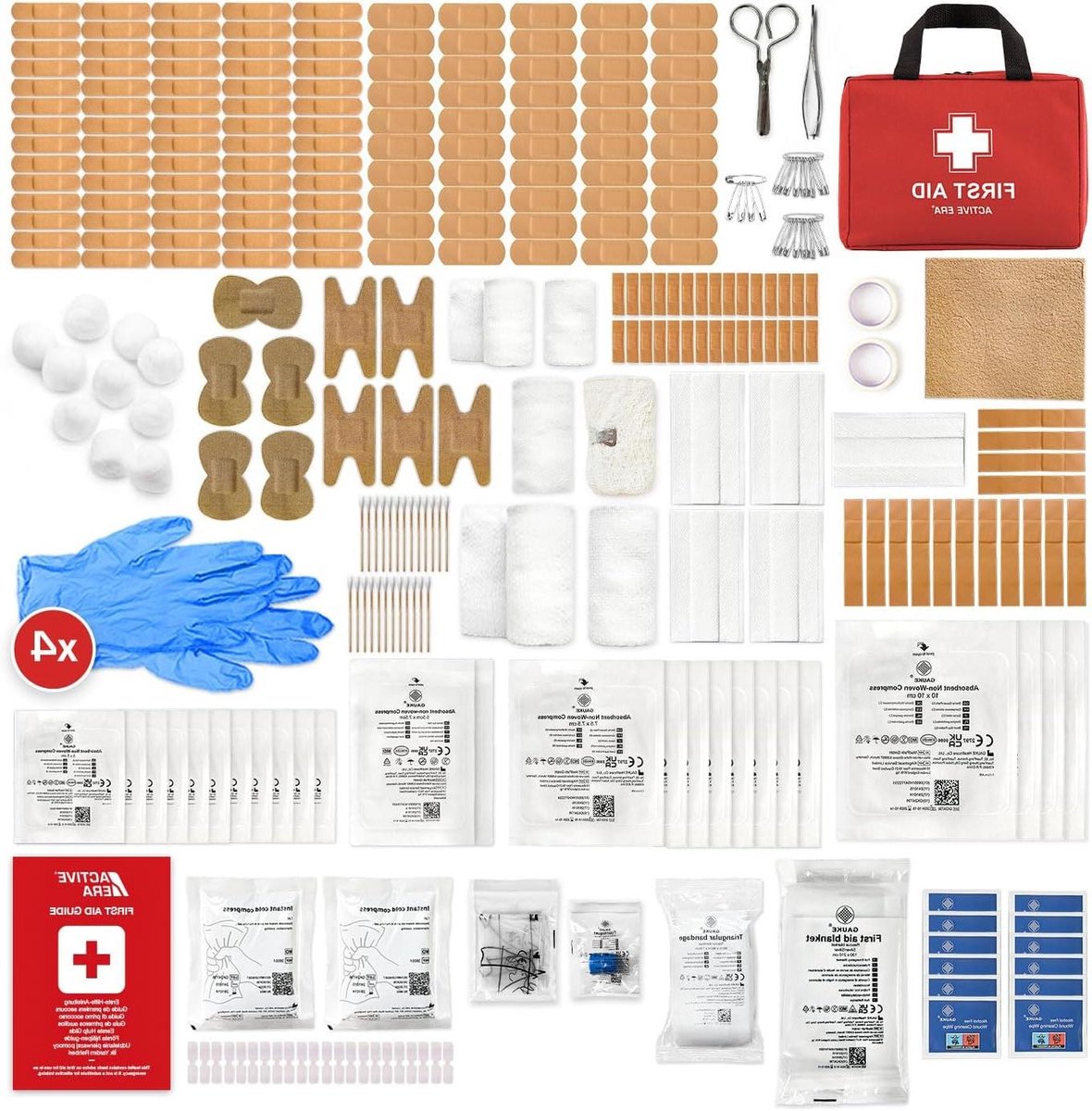 Provento - Premium EHBO-Koffer met 320-Delige EHBO-Kit en Reddingsdeken.