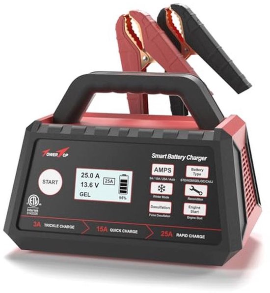 Mainteneur De Batterie Automatique 6V/12V 1.5A - Chargeur Intelligent Pour Voiture, Camping-car, Bateau, Moto - Garde Vos Batteries Chargées