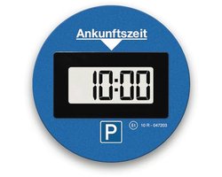Elektronische parkeerschijf met automatische instelling voor slim parkeren