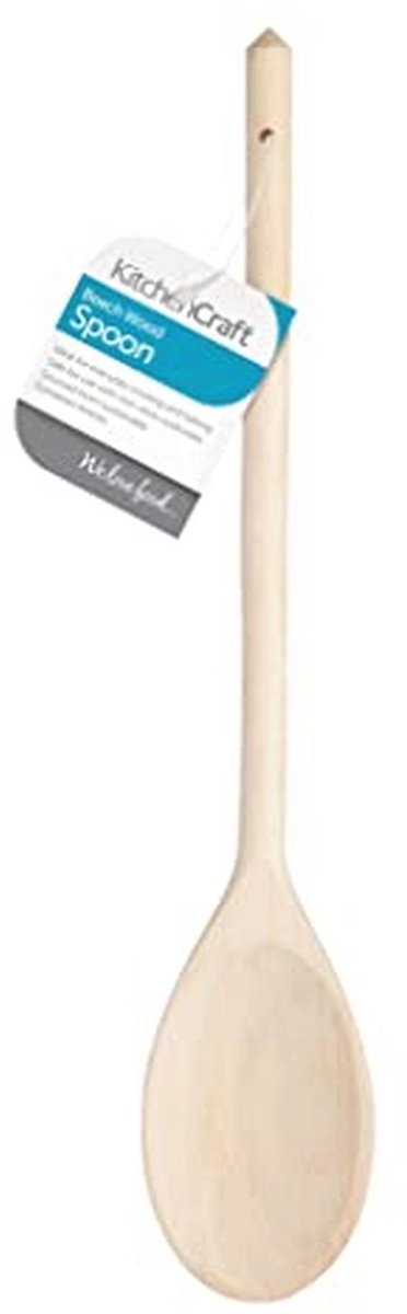 Houten Kooklepel van Beukenhout 40 cm
