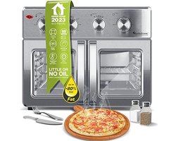 Digitale Heteluchtoven XXL - 32 Liter met Draaispies en Airfryer-functie