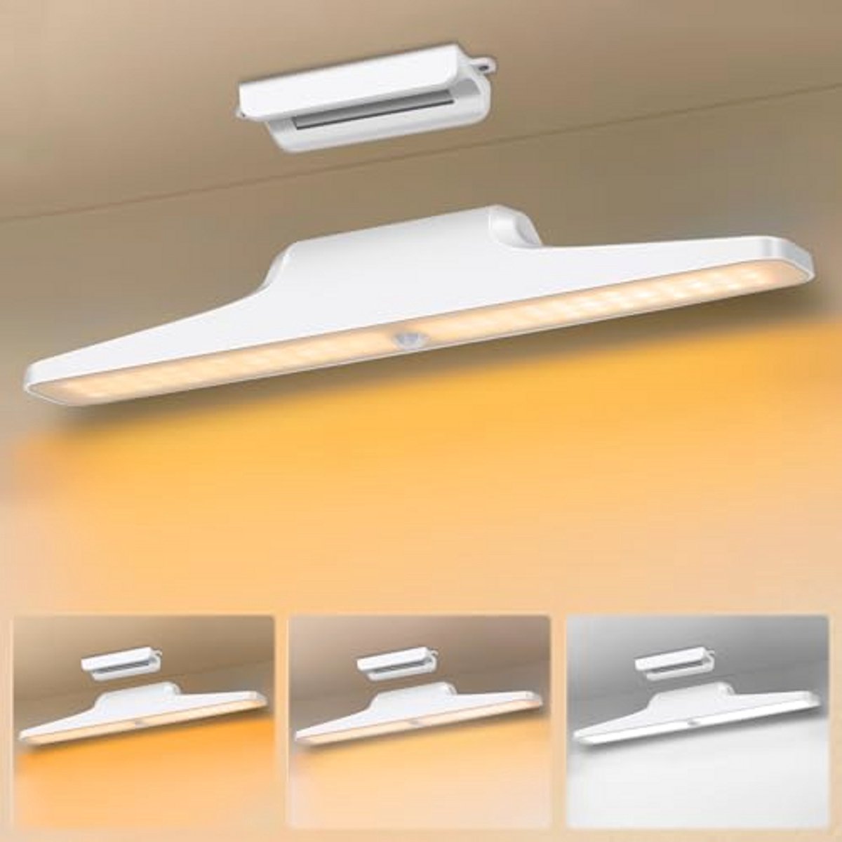 Draadloze Keukenlamp met Bewegingssensor en Instelbare Helderheid - LED Onderkastverlichting voor Keukens, Kasten en Hal