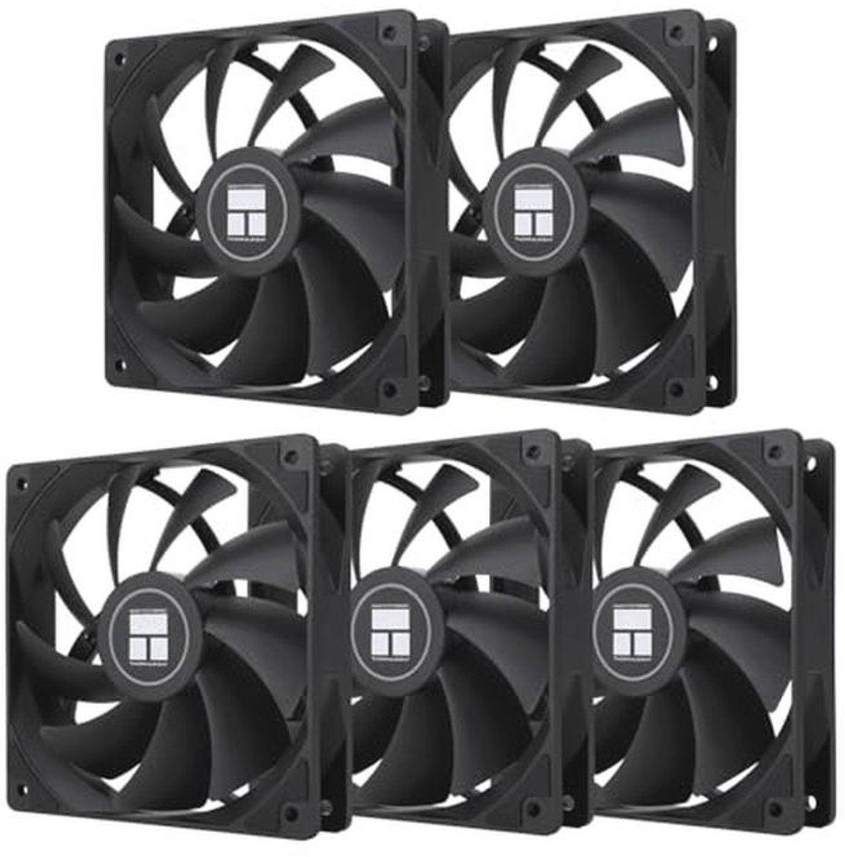 120 mm CPU Air Fan - Stille 1550 RPM PWM Computerventilator voor PC