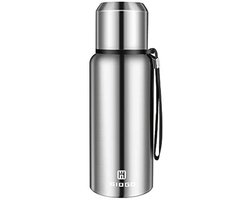 Stainless Steel Thermos Flask 500ml - Double-Walled and Leakproof with Cup