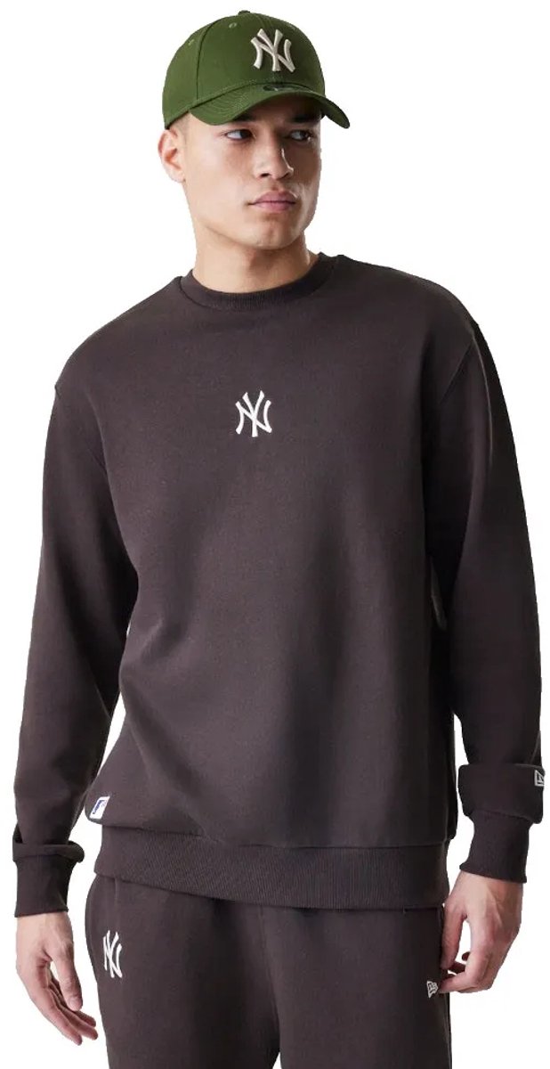 New Era Mlb Midi Le Oversize Bb New York Yankees Sweatshirt S Man Bruin