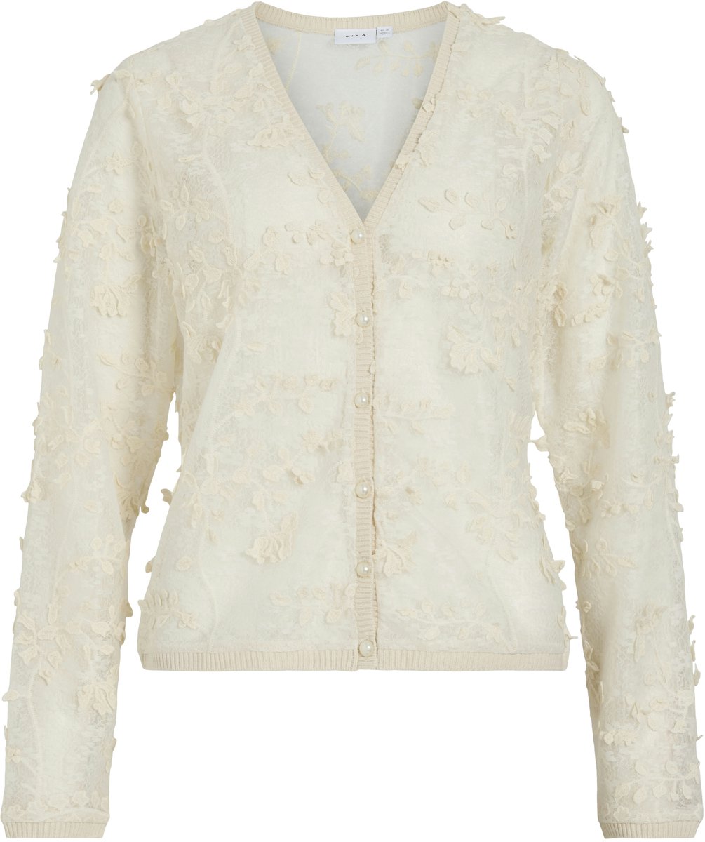 VILA - VIJULIETTA V-NECK L/S KNIT CARDIGAN - Dames - Cardigans
