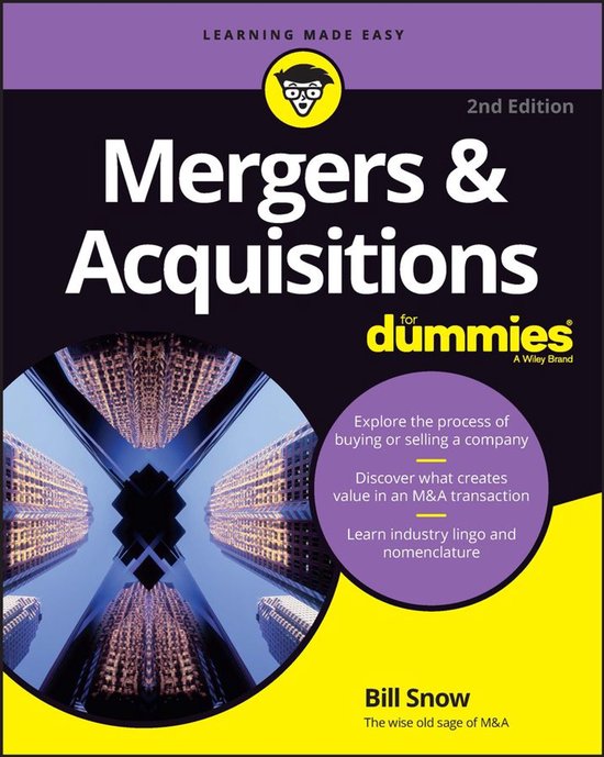 Mergers & Acquisitions For Dummies - cover