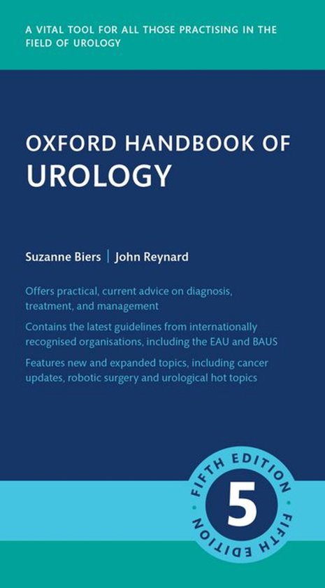 Oxford Medical Handbooks - Oxford Handbook of Urology - cover