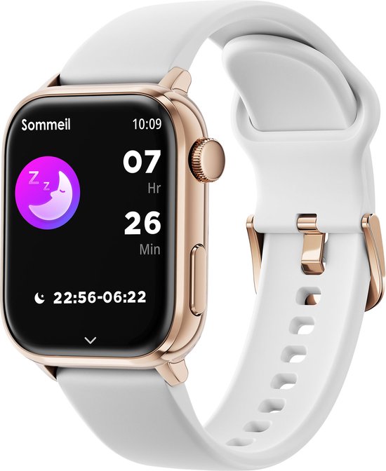 Montre Ice Watch Ice Smart 2.0 - Or Gold 022537 - Siliconen - Wit - Ø 40 mm