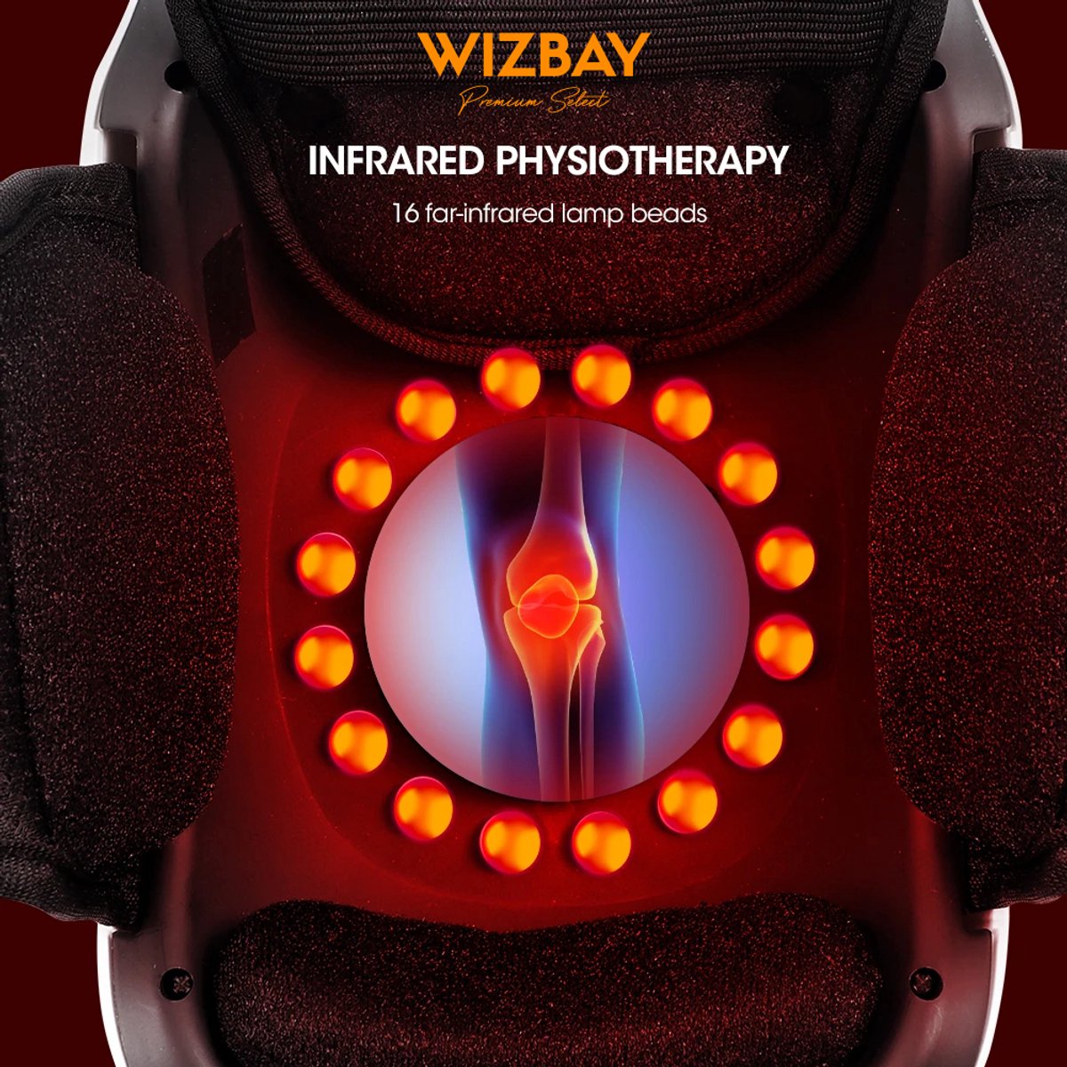 WizBay Premium Select 3 in 1 Infrarood Massager met - afbeelding 2