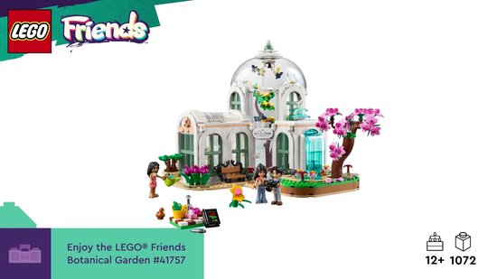 LEGO Friends - Botanische tuin Bloemen en Planten Modelbouw - 41757