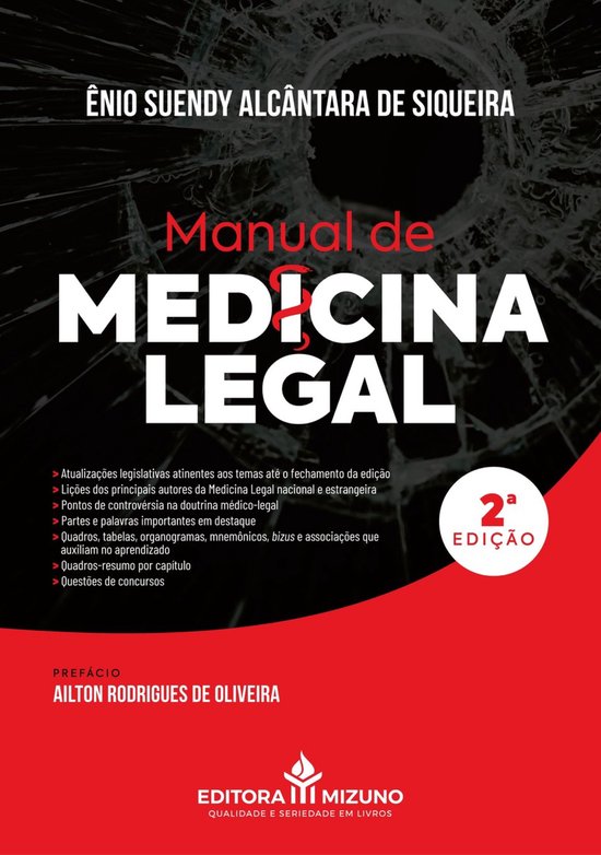 Manual de Medicina Legal 2ª edição - cover