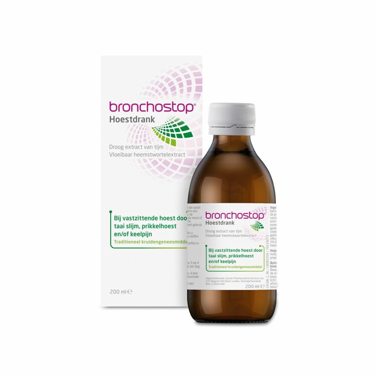 Bronchostop Hoestdrank - 3 x 200 ml - Voordeelverpakking