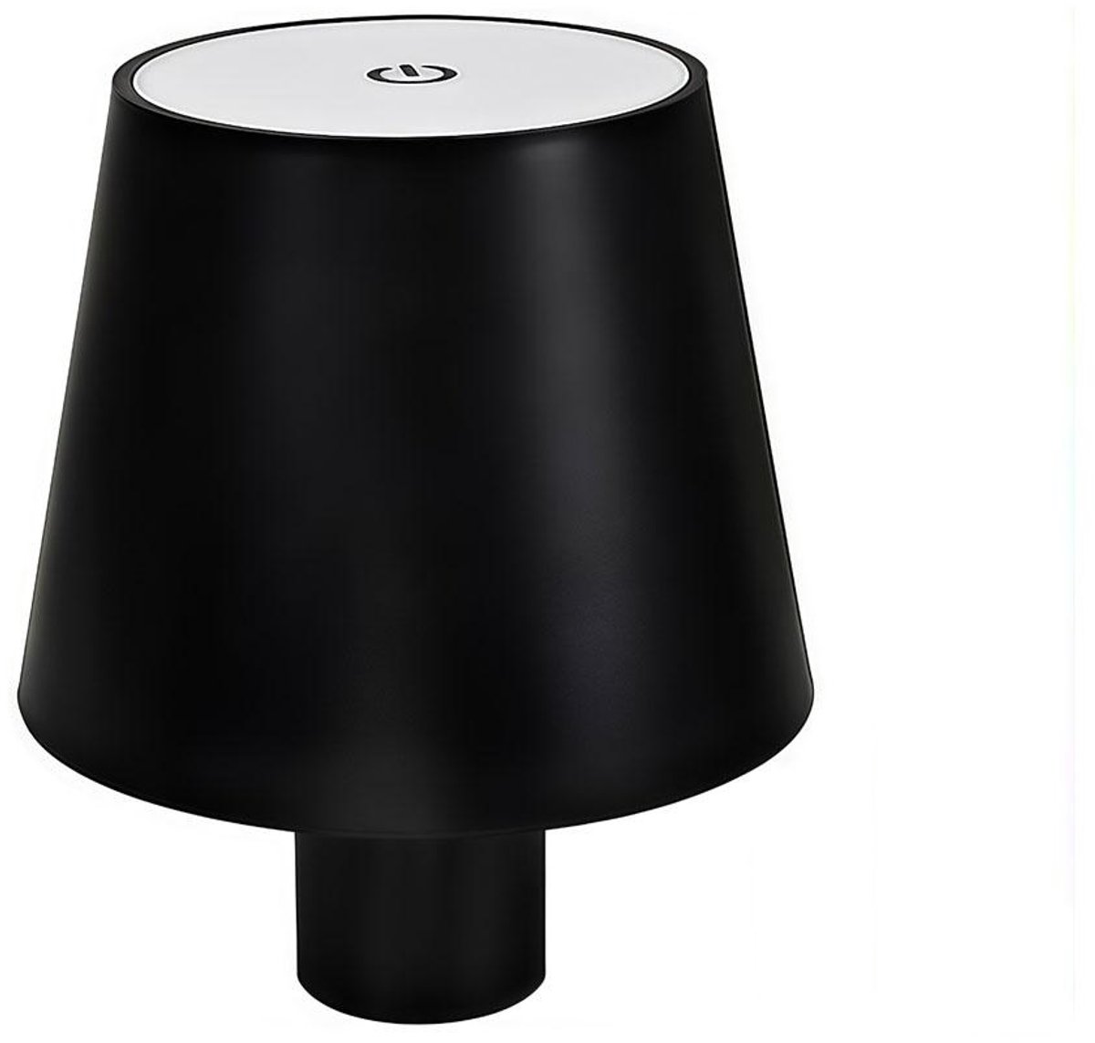 EXCITAT Flessenlamp - Decoratieve tafellamp - Oplaadbaar - Touchscreen - Klemt op flessen - Dimbaar - Geschikt voor binnen- en buitengebruik - Zwart