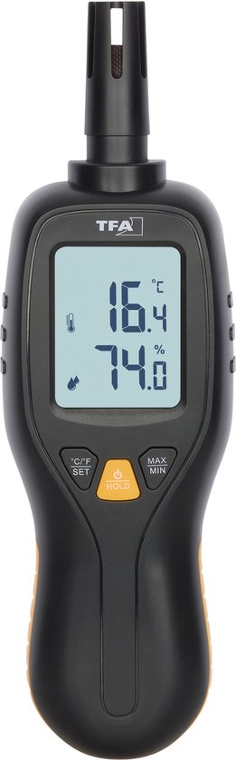 TFA Dostmann Profi-Thermo-Hygrometer 31.1066.01 Review - Nauwkeurige handmeter