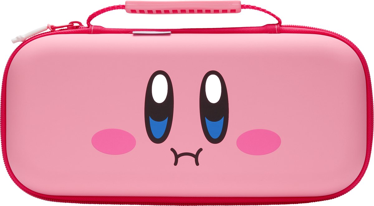 PowerA Beschermhoes Nintendo Switch, 2, Lite, OLED - Kirby Puff - Roze
